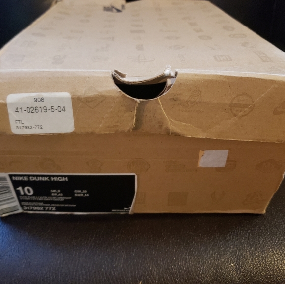 Nike Dunk High Homer Simpson Size 10 - Picture 8 of 8